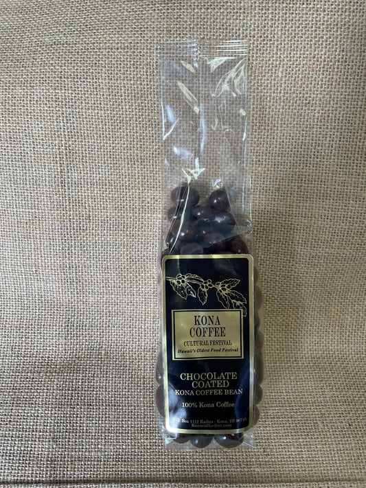 Chocolate Coated Kona Coffee Bean