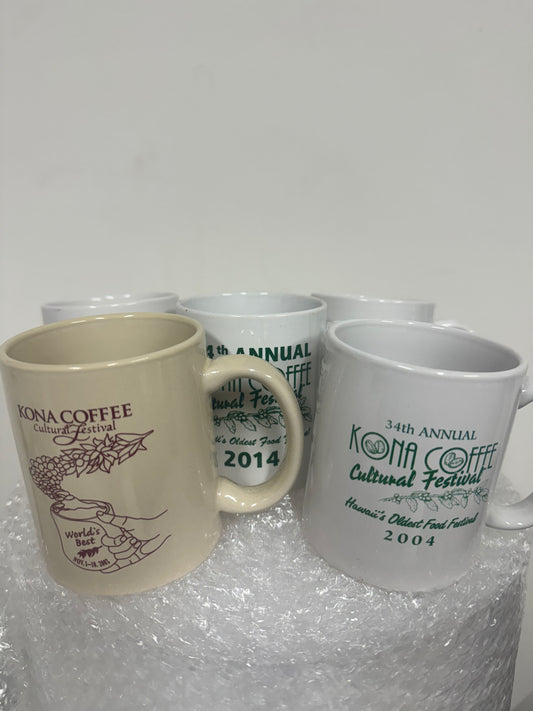 Vintage Festival Mugs