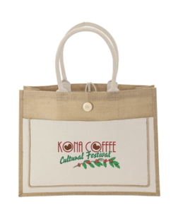 Jute Tote with Festival Logo
